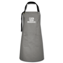 Load image into Gallery viewer, Artisan Apron - gray/black
