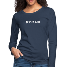 Load image into Gallery viewer, Women&#39;s Premium Long Sleeve T-Shirt - navy
