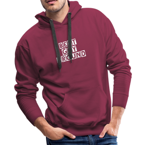 Men’s Premium Hoodie - burgundy