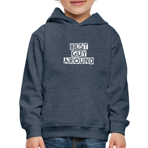 Kids‘ Premium Hoodie - heather denim