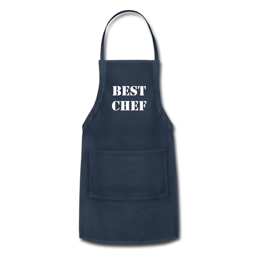 Adjustable Apron BEST CHEF - navy