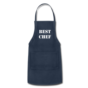 Adjustable Apron BEST CHEF - navy