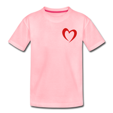 Load image into Gallery viewer, LOVE HEART Kids&#39; Premium T-Shirt - pink
