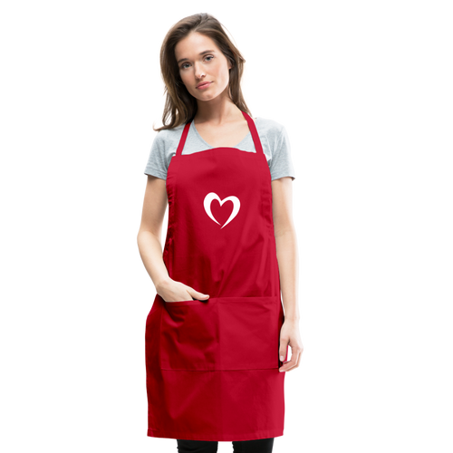 Adjustable Apron - red