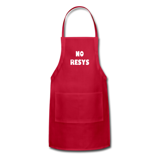 Apron (customized) NO.RESYS - red