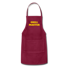 Load image into Gallery viewer, Apron GRILL MASTER - burgundy
