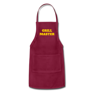 Apron GRILL MASTER - burgundy