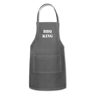 Apron BBQ KING - charcoal