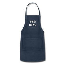 Load image into Gallery viewer, Apron BBQ KING - navy
