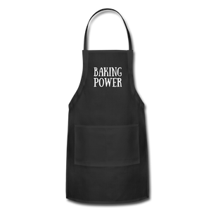 Apron BAKING POWER - black