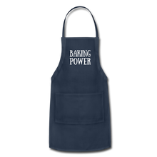 Load image into Gallery viewer, Apron BAKING POWER - navy
