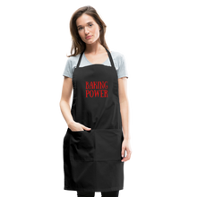 Load image into Gallery viewer, Apron BAKING POWER - black
