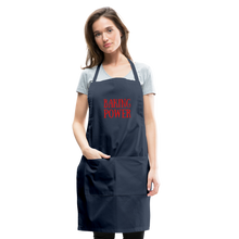 Load image into Gallery viewer, Apron BAKING POWER - navy
