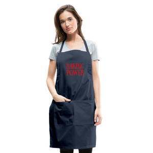 Apron BAKING POWER - navy