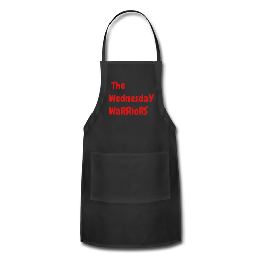 Apron WEDNESDAY WARRIORS - black