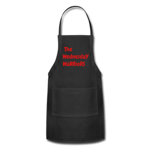 Apron WEDNESDAY WARRIORS - black