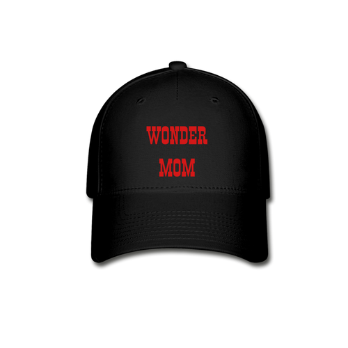 WONDER MOM Baseball Cap - black