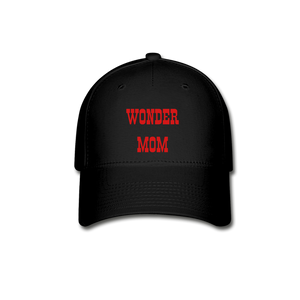 WONDER MOM Baseball Cap - black