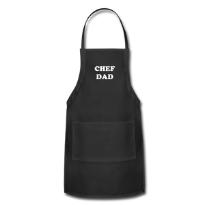 Apron CHEF DAD - black