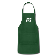 Load image into Gallery viewer, Apron CHEF DAD - forest green
