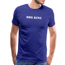 Load image into Gallery viewer, BBQ KING Men&#39;s Premium T-Shirt - royal blue
