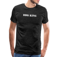 Load image into Gallery viewer, BBQ KING Men&#39;s Premium T-Shirt - charcoal gray
