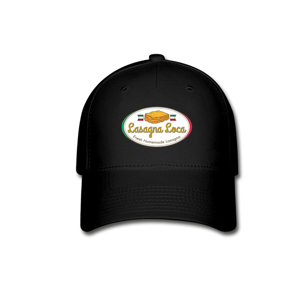 Customized Cap LASAGNA LOCA large logo - black