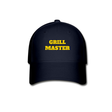 Load image into Gallery viewer, GRILL MASTER Baseball Cap - navy
