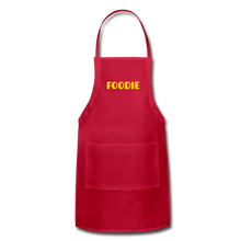 Load image into Gallery viewer, Apron FOODIE - red
