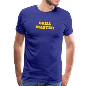 GRILL MASTER Men's Premium T-Shirt - royal blue