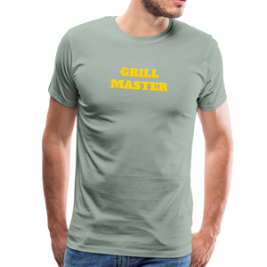 GRILL MASTER Men's Premium T-Shirt - steel green