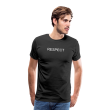 Load image into Gallery viewer, RESPECT Men&#39;s Premium T-Shirt - black
