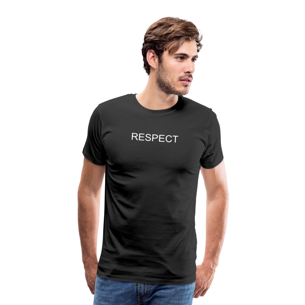 RESPECT Men's Premium T-Shirt - black