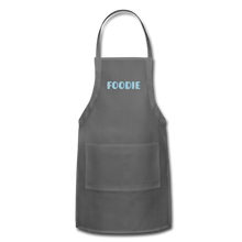 Load image into Gallery viewer, Apron FOODIE - charcoal
